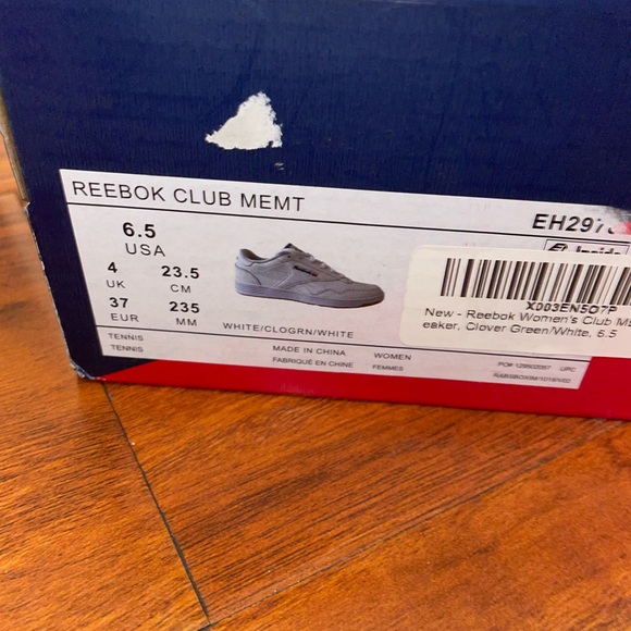 Reebok Women’s Club Memt/ Size 6 1/2 W - Picture 5 of 5
